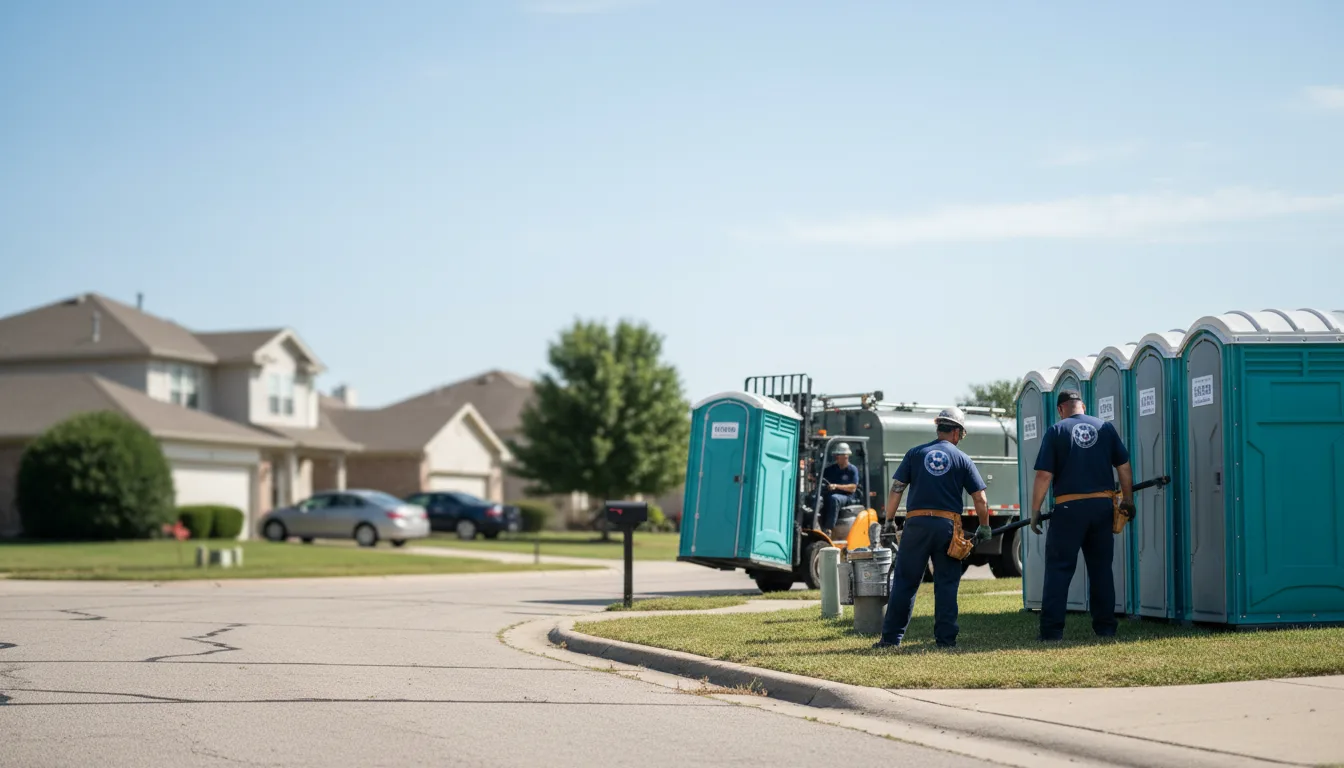 Porta Potty Rental in Mansfield, MO near me